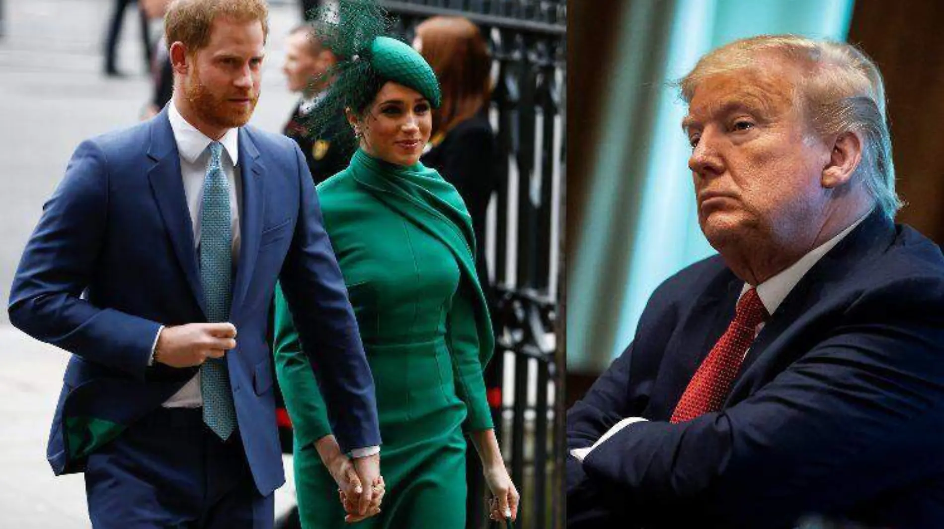 harry meghan trump REUTERS